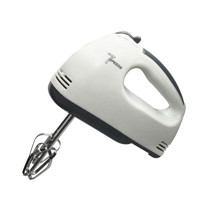 7 Speed Electric Hand Egg Beater & Mixer (৭ স্পিড ইলেকট্রিক হ্যান্ড এগ বিটার)